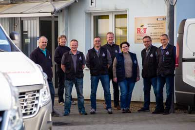 Teamfoto R&T Getränkeautomaten Cottbus