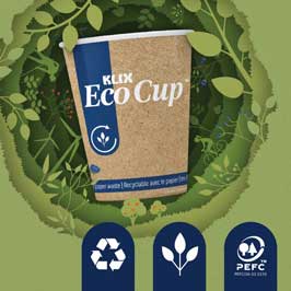 Klix Eco Cup Papierbecher